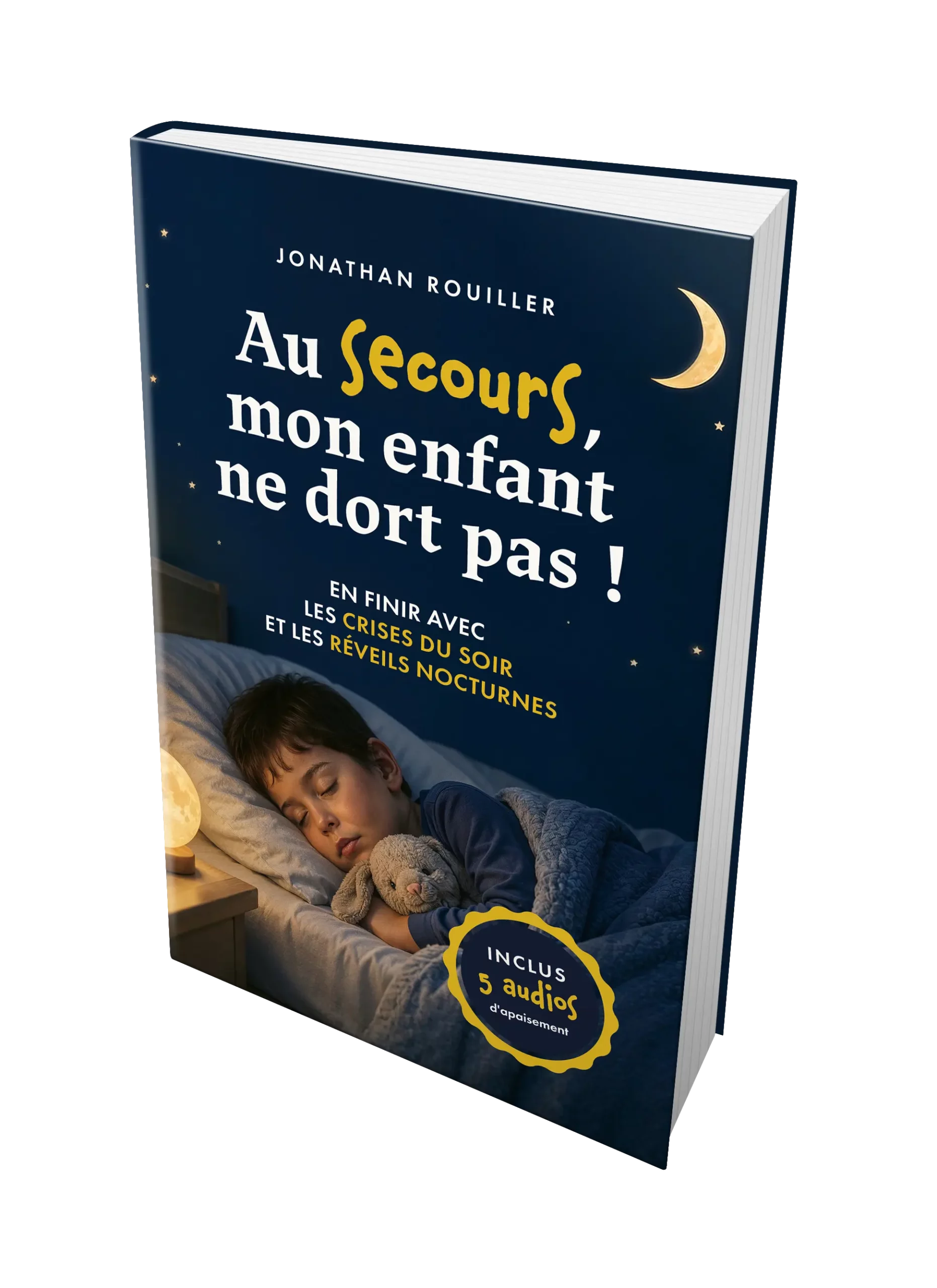 Livre : Au secours, mon enfant ne dort pas ! par Jonathan Rouiller