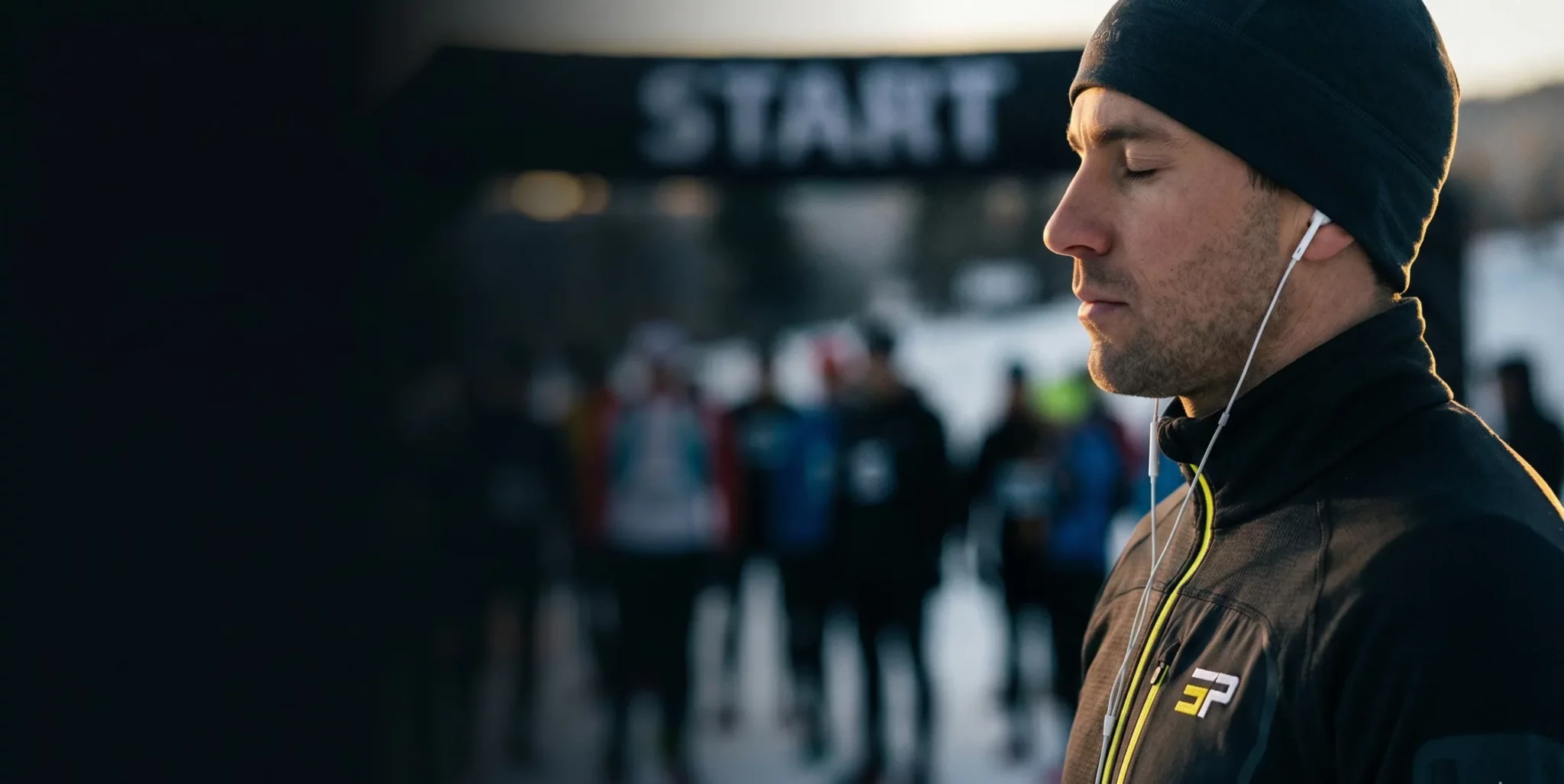 Sportif en préparation mentale avant une compétition, accompagné par l'hypnose sportive en Valais