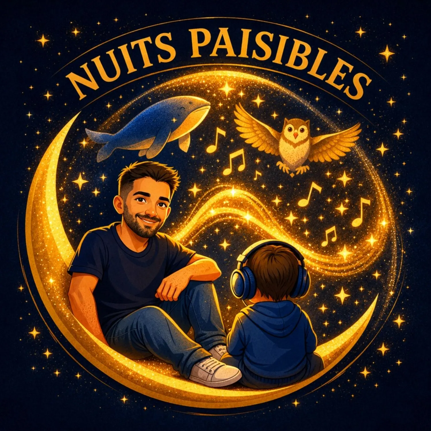Pochette du podcast Nuits Paisibles, histoires pour enfants
